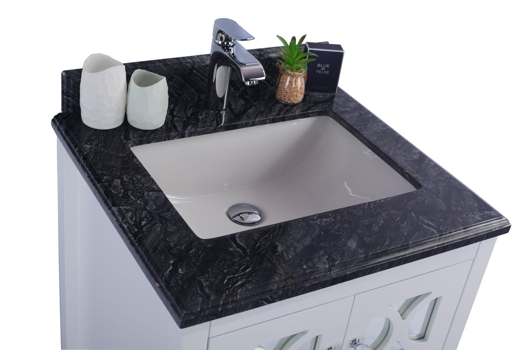 Laviva 313MKSH-24W Mediterraneo 24" Bathroom Vanity with Countertop