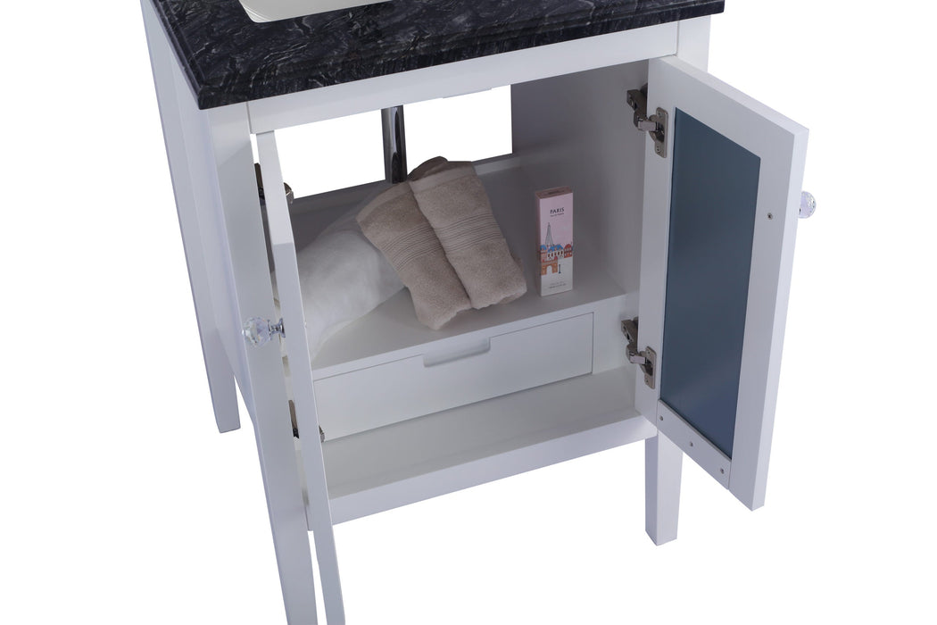 Laviva 313MKSH-24W Mediterraneo 24" Bathroom Vanity with Countertop