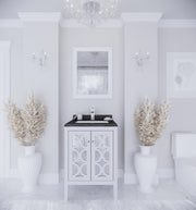 Laviva 313MKSH-24W Mediterraneo 24" Bathroom Vanity with Countertop (image 8)