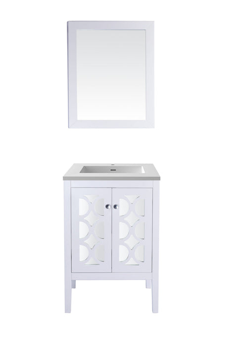 Laviva 313MKSH-24W Mediterraneo 24" Bathroom Vanity with Countertop
