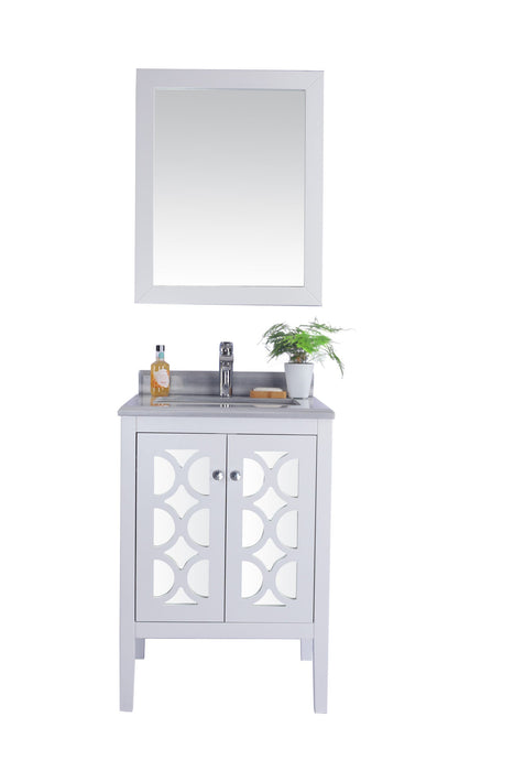 Laviva 313MKSH-24W Mediterraneo 24" Bathroom Vanity with Countertop