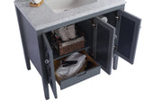 Laviva 313MKSH-36G Mediterraneo 36" Bathroom Vanity with Countertop (image 2)