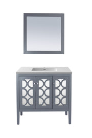 Laviva 313MKSH-36G Mediterraneo 36" Bathroom Vanity with Countertop (image 8)
