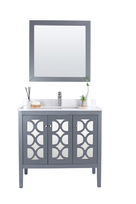 Laviva 313MKSH-36G Mediterraneo 36" Bathroom Vanity with Countertop
