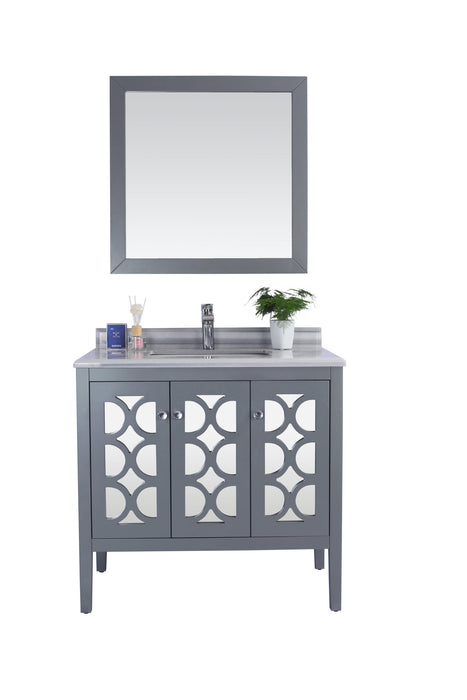Laviva 313MKSH-36G Mediterraneo 36" Bathroom Vanity with Countertop