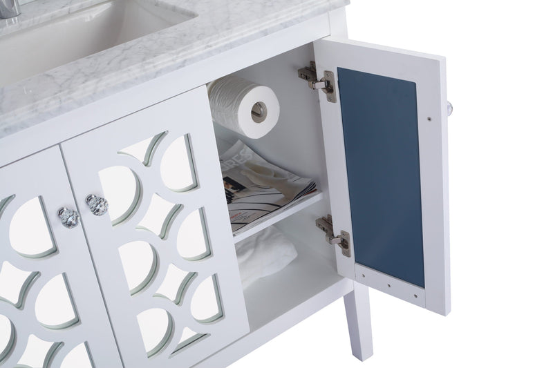 Laviva 313MKSH-36W Mediterraneo 36" Bathroom Vanity with Countertop (image 5)