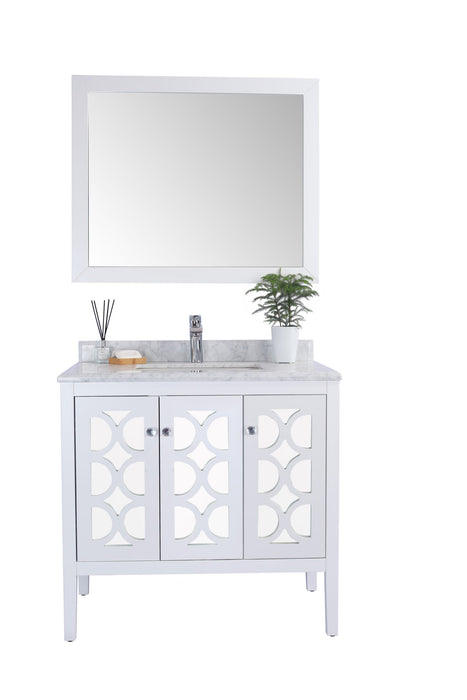 Laviva 313MKSH-36W Mediterraneo 36" Bathroom Vanity with Countertop