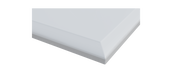 Laviva 313RD1H-30-PW Forever 30" Single Hole Phoenix Stone Countertop with Oval Ceramic Sink (image 2)