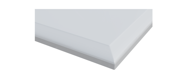 Laviva 313RD1H-30-PW Forever 30" Single Hole Phoenix Stone Countertop with Oval Ceramic Sink (image 2)