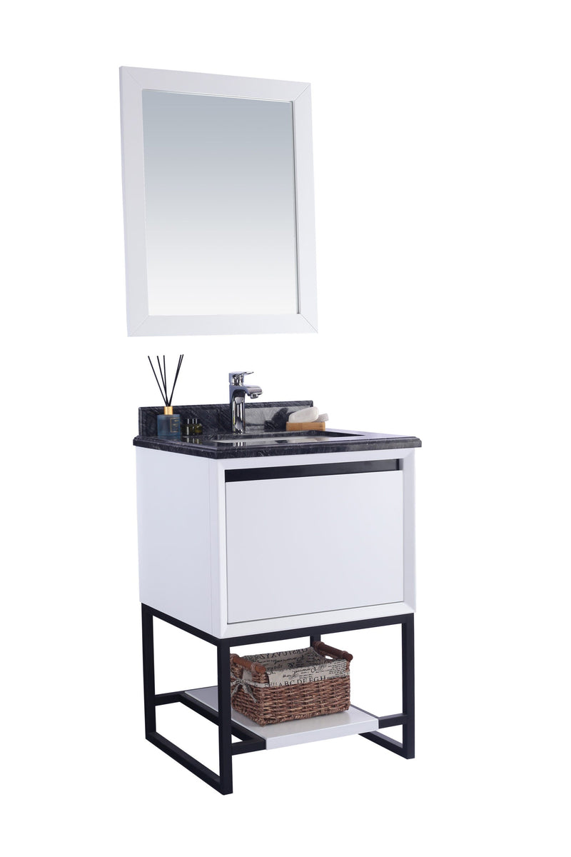 Laviva 313SMR-24W Alto 24" Bathroom Vanity with Countertop (image 2)