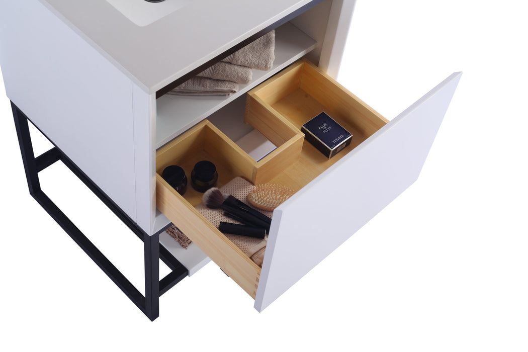 Laviva 313SMR-24W Alto 24" Bathroom Vanity with Countertop