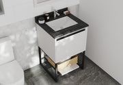 Laviva 313SMR-24W Alto 24" Bathroom Vanity with Countertop (image 7)