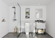 Laviva 313SMR-24W Alto 24" Bathroom Vanity with Countertop (image 8)