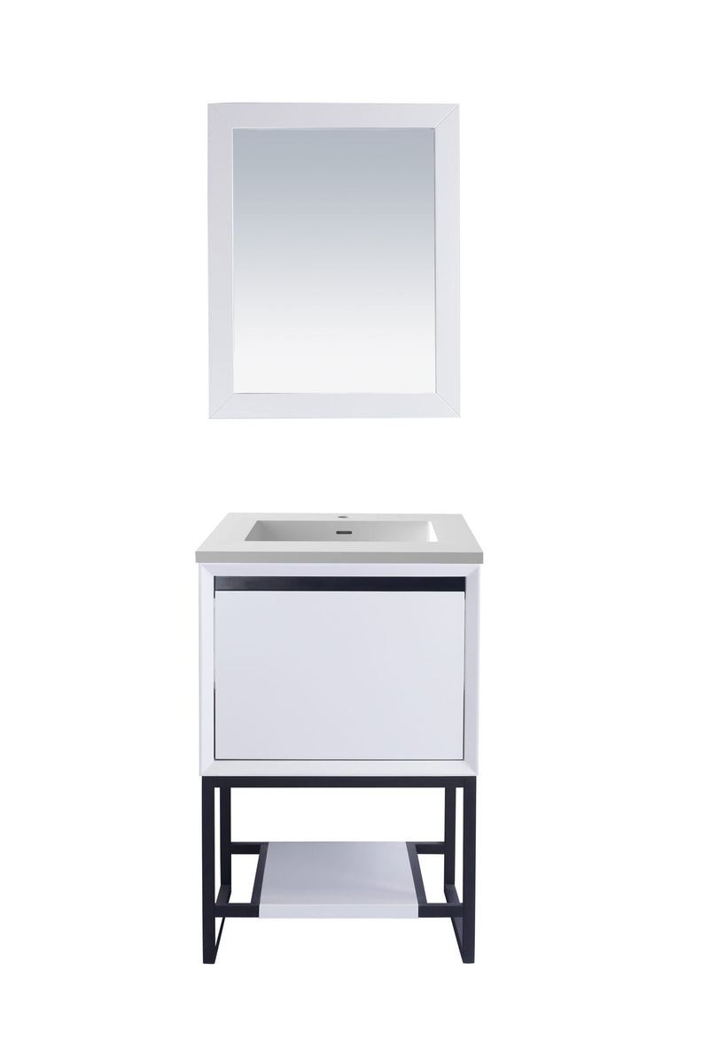 Laviva 313SMR-24W Alto 24" Bathroom Vanity with Countertop