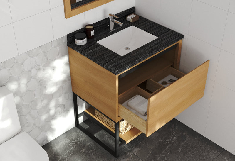Laviva 313SMR-30CO Alto 30" Bathroom Vanity with Countertop (image 4)