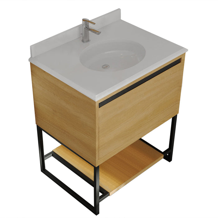 Laviva 313SMR-30CO Alto 30" Bathroom Vanity with Countertop