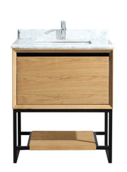 Laviva 313SMR-30CO Alto 30" Bathroom Vanity with Countertop (image 8)