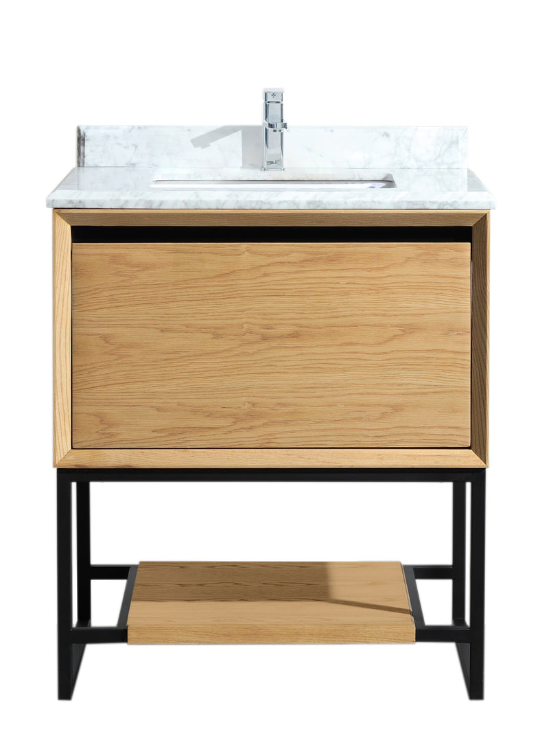 Laviva 313SMR-30CO Alto 30" Bathroom Vanity with Countertop (image 8)