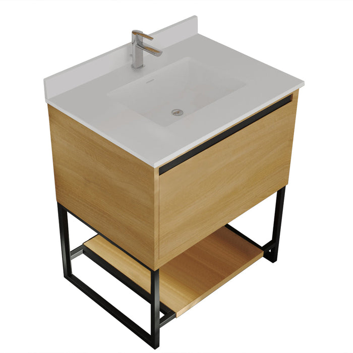 Laviva 313SMR-30CO Alto 30" Bathroom Vanity with Countertop