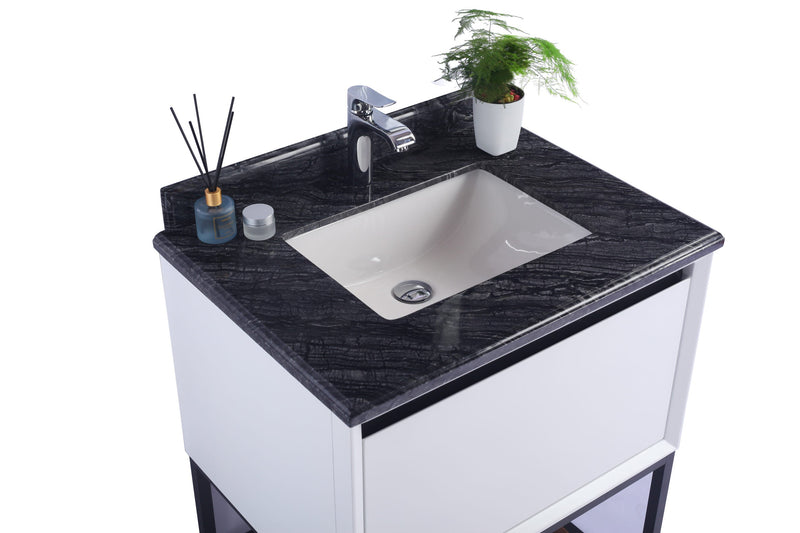 Laviva 313SMR-30W Alto 30" Bathroom Vanity with Countertop (image 3)