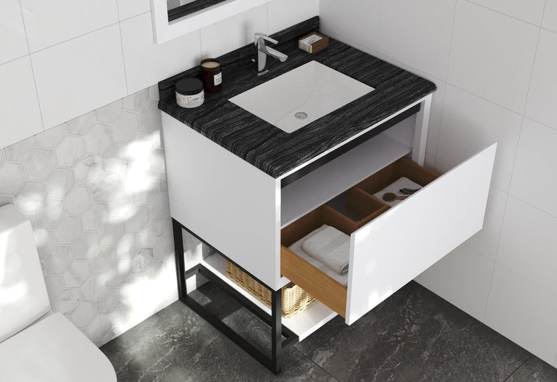 Laviva 313SMR-30W Alto 30" Bathroom Vanity with Countertop (image 7)