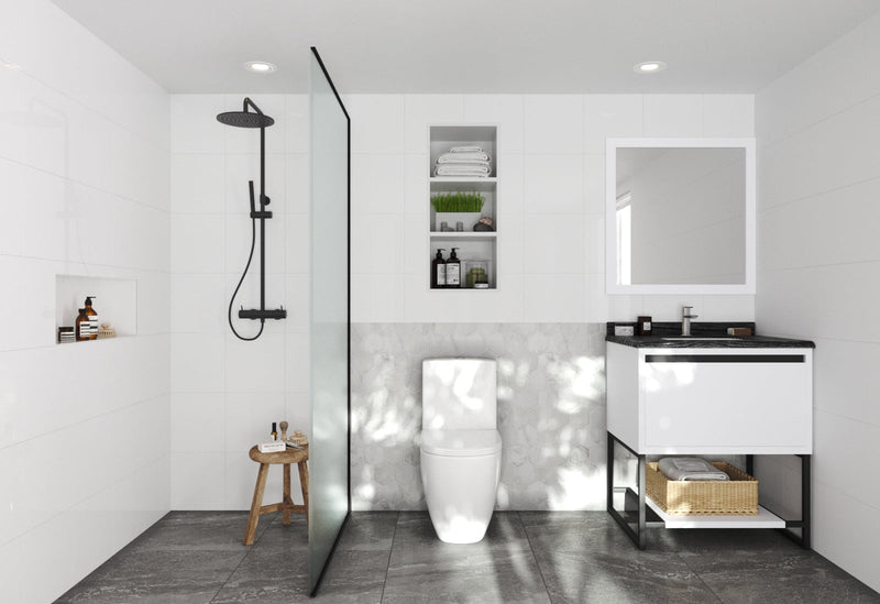Laviva 313SMR-30W Alto 30" Bathroom Vanity with Countertop (image 8)