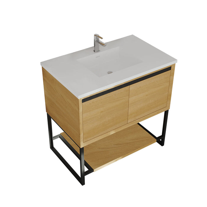 Laviva 313SMR-36CO Alto 36" Bathroom Vanity with Countertop