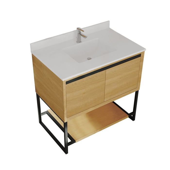 Laviva 313SMR-36CO Alto 36" Bathroom Vanity with Countertop