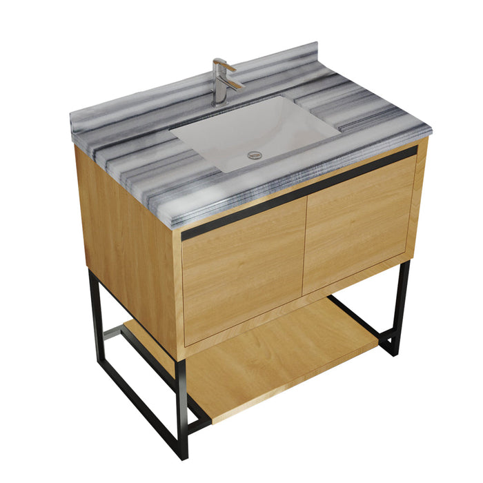 Laviva 313SMR-36CO Alto 36" Bathroom Vanity with Countertop