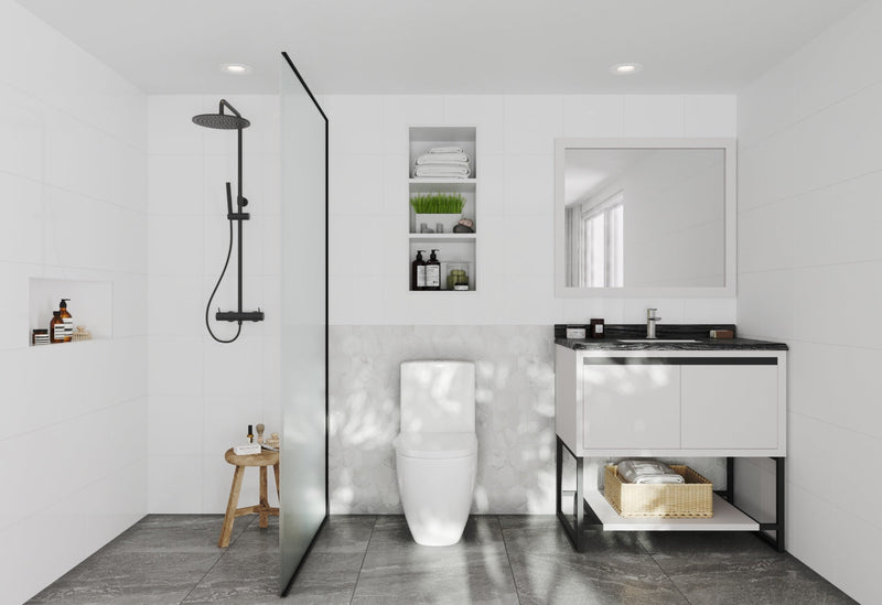 Laviva 313SMR-36W Alto 36" Bathroom Vanity with Countertop