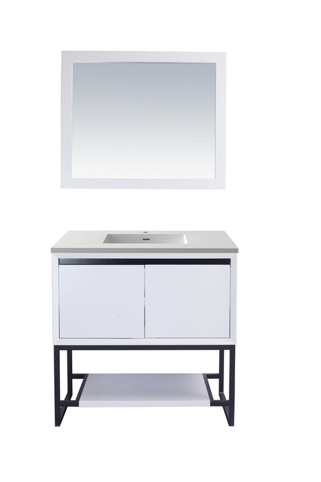 Laviva 313SMR-36W Alto 36" Bathroom Vanity with Countertop