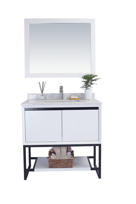 Laviva 313SMR-36W Alto 36" Bathroom Vanity with Countertop