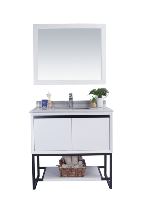 Laviva 313SMR-36W Alto 36" Bathroom Vanity with Countertop