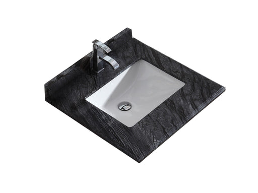 Laviva Forever Single Hole Countertop with Rectangular Ceramic Sink