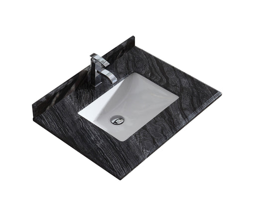 Laviva 313SQ1H-30 Forever 30" Single Hole Countertop with Rectangular Ceramic Sink