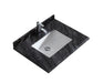 Laviva 313SQ1H-30 Forever 30" Single Hole Countertop with Rectangular Ceramic Sink