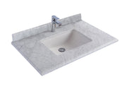 Laviva 313SQ1H-36 Forever 36" Single Hole Countertop with Rectangular Ceramic Sink (image 4)