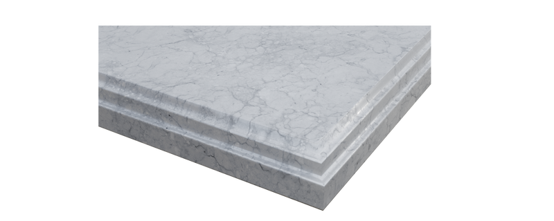 Laviva 313SQ1H-42-WC Forever 42" Single Hole Countertop with Rectangular Ceramic Sink (image 2)
