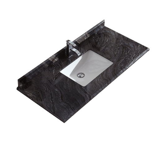 Laviva 313SQ1H-48 Forever 48" Single Hole Countertop with Rectangular Ceramic Sink