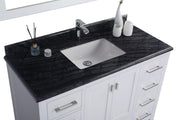Laviva 313SQ1H-48 Forever 48" Single Hole Countertop with Rectangular Ceramic Sink (image 3)