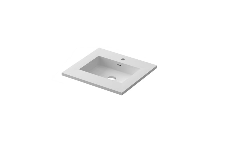 Laviva Forever VIVA Stone Solid Surface Countertop with Integrated Sink