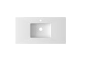 Laviva 313SQ1HSS-48 Forever VIVA Stone 48" Solid Surface Countertop with Integrated Sink (image 2)