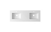 Laviva Forever VIVA Stone Solid Surface Countertop with Double Integrated Sinks (image 2)