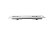 Laviva Forever VIVA Stone Solid Surface Countertop with Double Integrated Sinks (image 3)