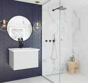 Laviva 313VTR-24CW Vitri 24" Bathroom Vanity with VIVA Stone Solid Surface Countertop (image 3)