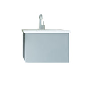 Laviva 313VTR-24FG Vitri 24" Bathroom Vanity with VIVA Stone Solid Surface Countertop