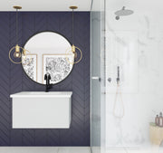 Laviva 313VTR-30CW Vitri 30" Bathroom Vanity with VIVA Stone Solid Surface Countertop (image 2)