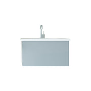 Laviva 313VTR-30FG Vitri 30" Bathroom Vanity with VIVA Stone Solid Surface Countertop