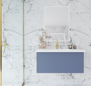 Laviva 313VTR-36NB Vitri 36" Bathroom Vanity with VIVA Stone Solid Surface Countertop (image 2)