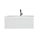 Laviva 313VTR-42CW Vitri 42" Bathroom Vanity with VIVA Stone Solid Surface Countertop